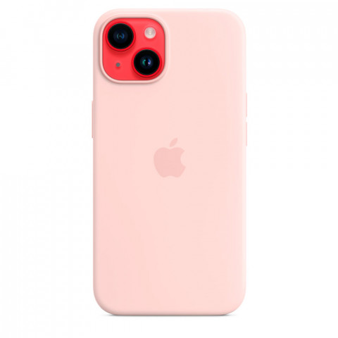 Чехол LUX Silicone Case на iPhone 14 Chalk Pink without MagSafe